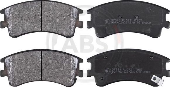 Тормозные колодки ABS передние для Mazda 6 I (GG) 2002-2008. Артикул 37381