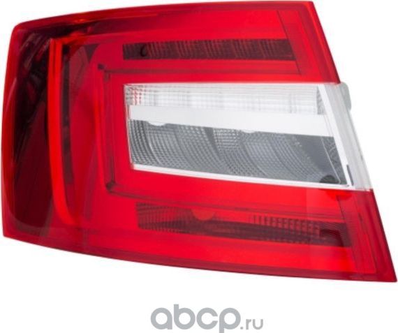 Фонарь задний левый SKODA OCTAVIA 2017- (TYC). Артикул 11-e454-06-2b