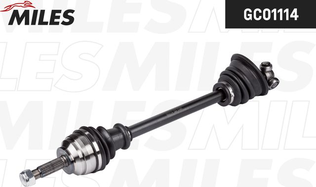 Полуось (привод в сборе, приводной вал) Miles левая для Renault Scenic II 1999-2003. Артикул GC01114