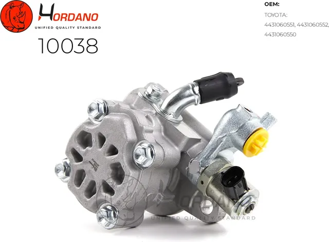 Насос ГУР (Hordano) Hordano. Артикул 10038