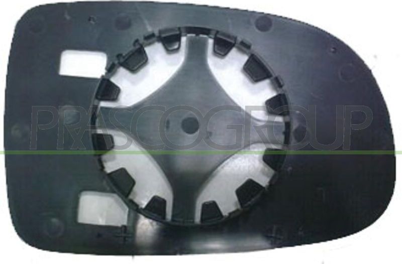 Зеркальное стекло бокового зеркала Prasco. Артикул OP0307514