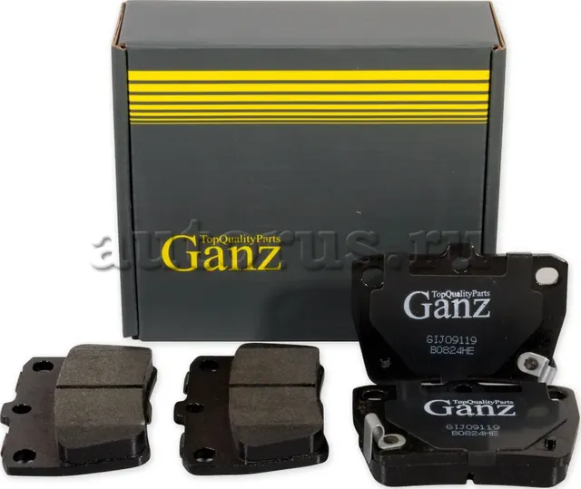 Колодки торм.зад. (Ganz). Артикул GIJ09119