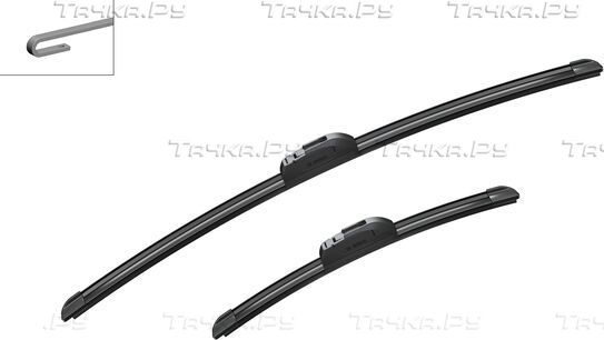 Щетки стеклоочистителя (дворники) Bosch для Opel Karl 2015-2019. Артикул 3 397 014 683