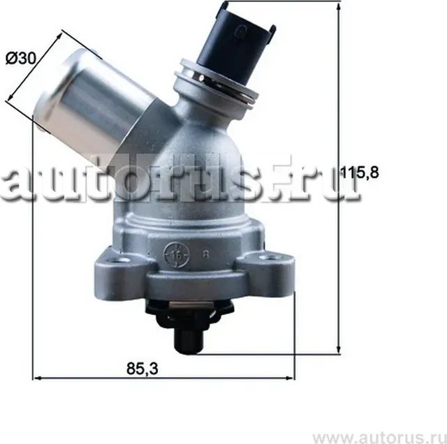 Термостат GM Spark III 2010-> mot.1,0/1,2L KNECHT/MAHLE TM 43 105 (Mahle/Knecht). Артикул TM 43 105
