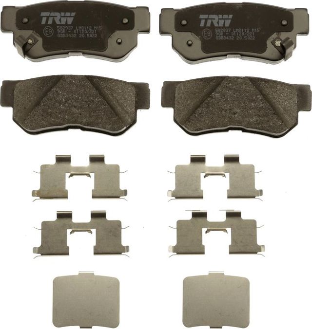 Тормозные колодки TRW. Артикул GDB3432