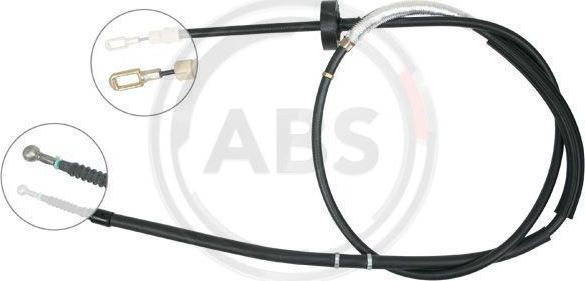 Трос ручника (тросик ручного тормоза) ABS. Артикул K18607