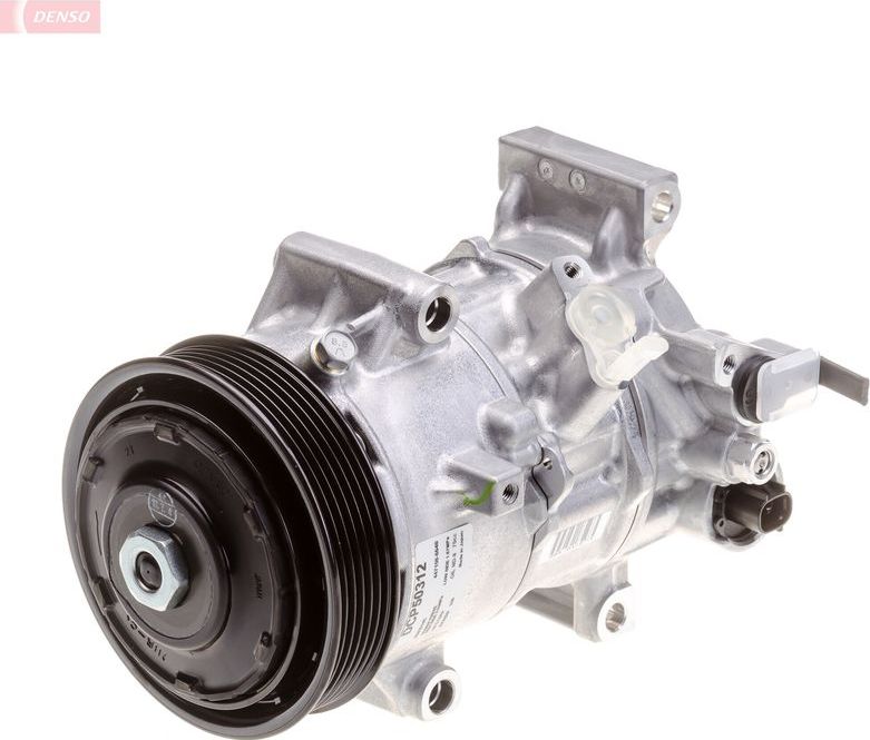 Компрессор кондиционера Denso для Toyota Corolla E170, E180 2013-2018. Артикул DCP50312