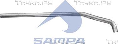 Глушитель Sampa для MAN TGM 2005-2026. Артикул 021.326