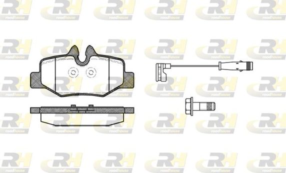 Тормозные колодки RoadHouse. Артикул 21110.02
