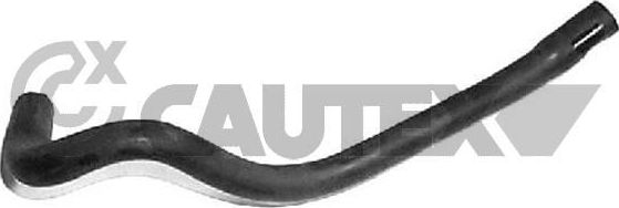 Патрубок радиатора (системы охлаждения) Cautex для SEAT Toledo I 1991-1999. Артикул 016045