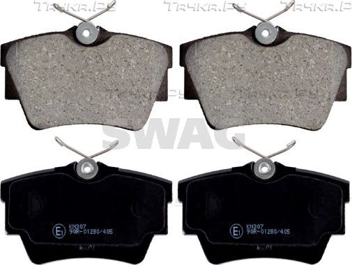 Тормозные колодки SWAG задние для Renault Trafic III 2014-2026. Артикул 60 91 6472