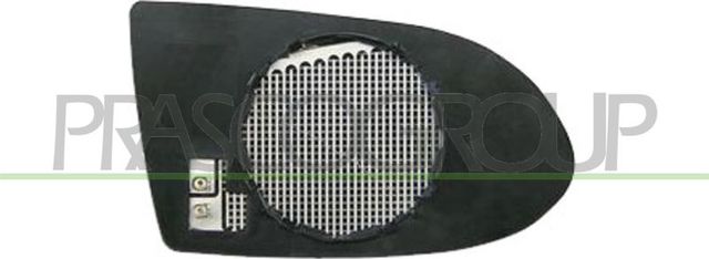 Зеркальное стекло бокового зеркала Prasco левое для Opel Zafira A 1999-2005. Артикул OP7157504