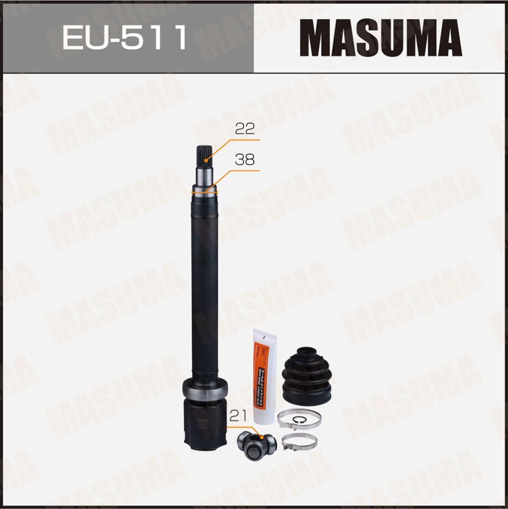 Шрус внутренний (граната) Masuma. Артикул EU-511