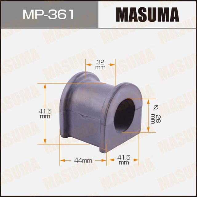 Втулки стабилизатора Masuma. Артикул MP-361
