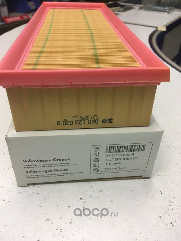 Воздушный фильтр VAG. Артикул 6K0129620B