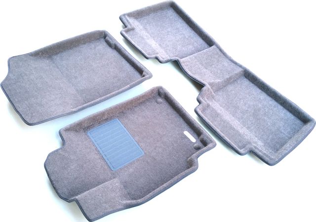 Коврики текстильные Euromat 3D Business для салона Toyota Camry 40 (V40, XV40) 2006-2011 Темно-серые. Артикул EMC3D-005104G