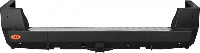 Бампер силовой OJ задний может быть укомплектован одной или двумя калитками для УАЗ Patriot 2005-2014. Артикул 03.110.10