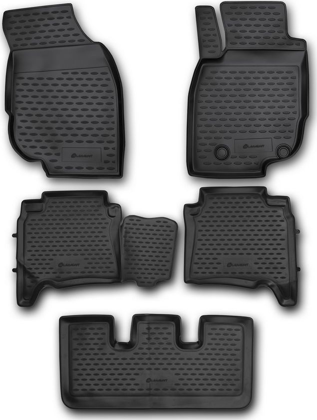 Коврики Element для салона Toyota Fortuner II (левый руль) рестайлинг 2012-2015. Артикул NLC.48.110.210k