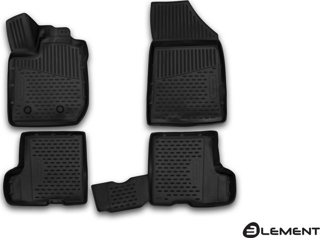 Коврик Element 3D для салона Lada Xray (компл. без ящика) 2015-2026. Артикул ELEMENT3D5237210k