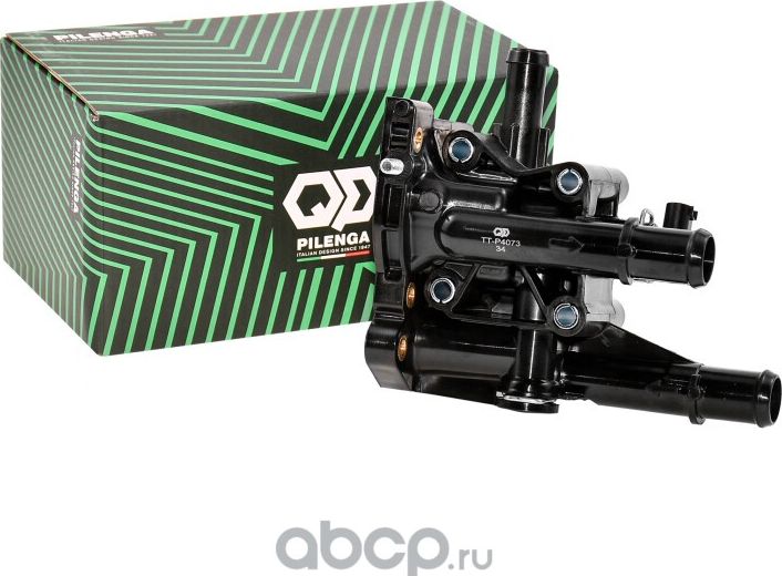 Корпус термостата в сборе (пластик) OPEL ASTRA J/MOKKA/INSIGNIA 1.6/1.6T/1.8 08- (Pilenga). Артикул TTP4073