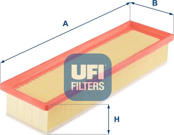 Воздушный фильтр UFI. Артикул 30.688.00
