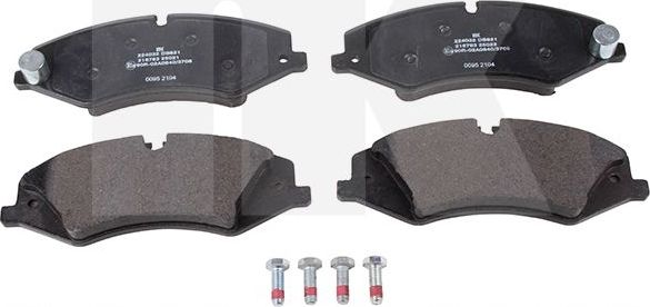 Тормозные колодки NK. Артикул 224032