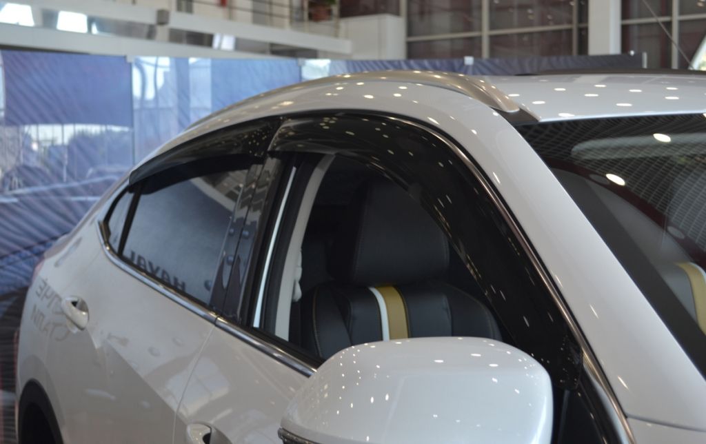 Дефлекторы SIM для окон Haval F7x 2019-2026. Артикул SHAVF7X1932
