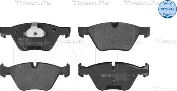 Тормозные колодки Meyle Original передние для BMW 5 V (E60/E61) 2003-2010. Артикул 025 237 9420