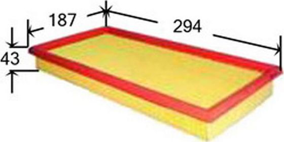 Воздушный фильтр JS Asakashi. Артикул A0036