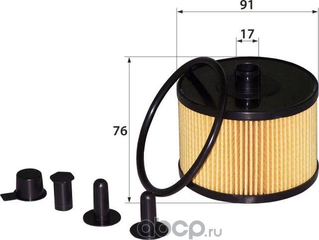 FC-108E 1318 563 (фильтр топливный) (RB-Exide). Артикул FC108E