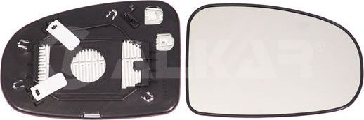 Зеркальное стекло бокового зеркала Alkar. Артикул 6432257