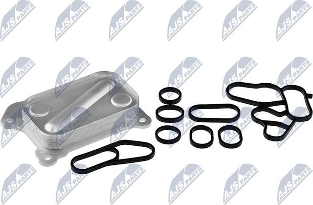 Радиатор масляный (маслоохладитель) для двигателя NTY для Fiat Doblo I 2004-2010. Артикул CCL-PL-002