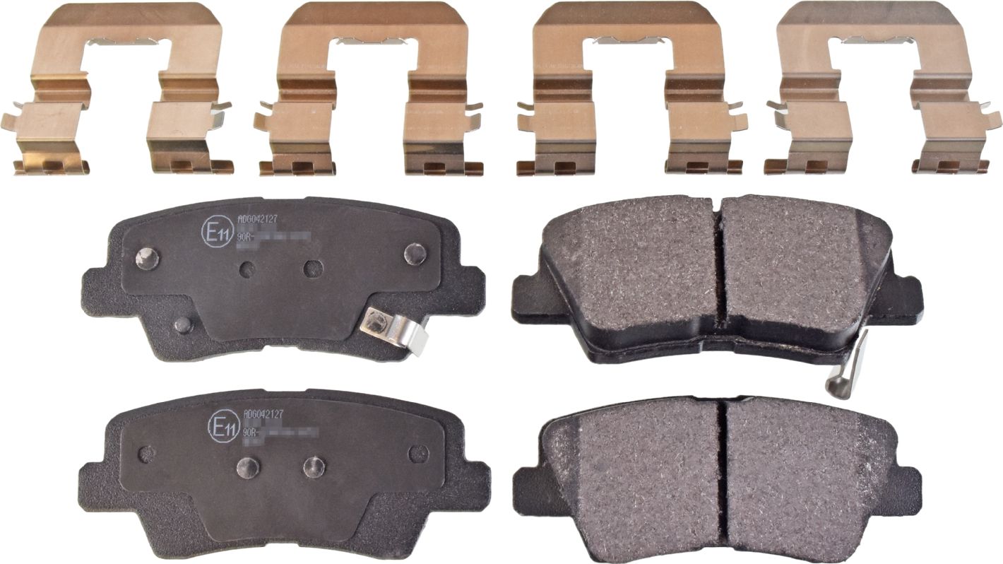 Тормозные колодки Blue Print. Артикул ADG042127
