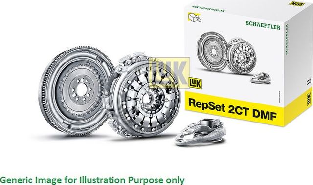 Сцепление (комплект) LuK LuK RepSet 2CT DMF для Volkswagen Caddy IV 2015-2019. Артикул 603 1007 00
