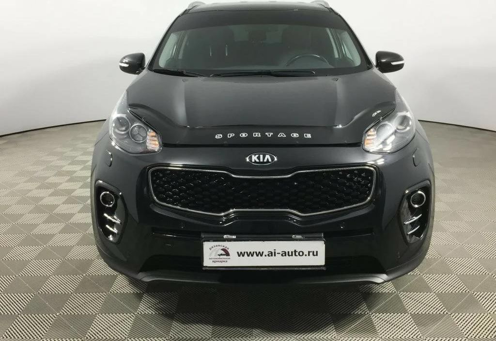 Дефлектор VT52 для капота Kia Sportage IV 2015-2026. Артикул KA51VT