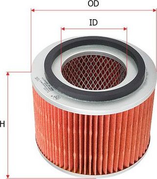 Воздушный фильтр Sakura. Артикул A-1855