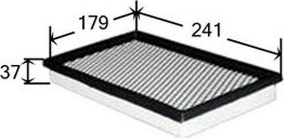 Воздушный фильтр JS Asakashi для Chrysler Concorde II 1997-2003. Артикул A0198