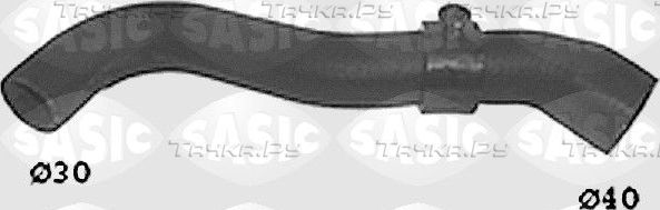 Патрубок радиатора (системы охлаждения) Sasic. Артикул SWH4227