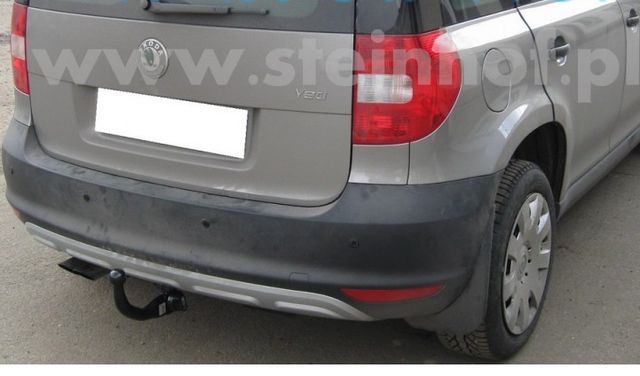 Фаркоп Steinhof для Skoda Yeti 2WD/4WD 2009-2018. Быстросъемный крюк. Артикул S-356