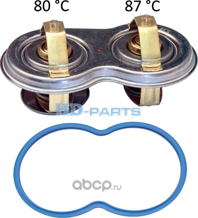 Термостат двойной 83C Scania 4/ P/R/T серия (HD-Parts). Артикул 302160