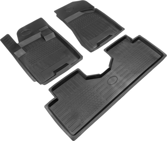 Коврики Rezkon резиновые для салона Hyundai Tucson 2004-2010. Артикул 1020060100