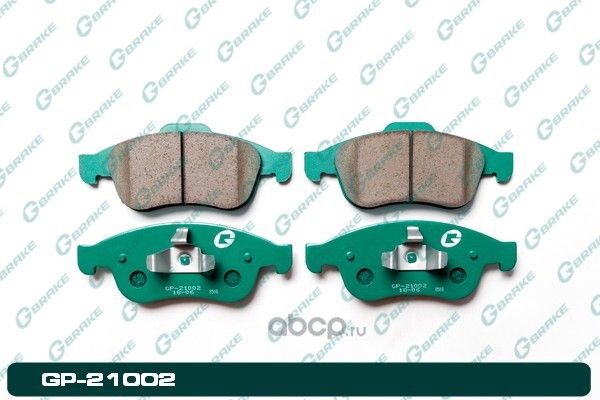 Колодки тормозные дисковые (G-Brake). Артикул GP21002