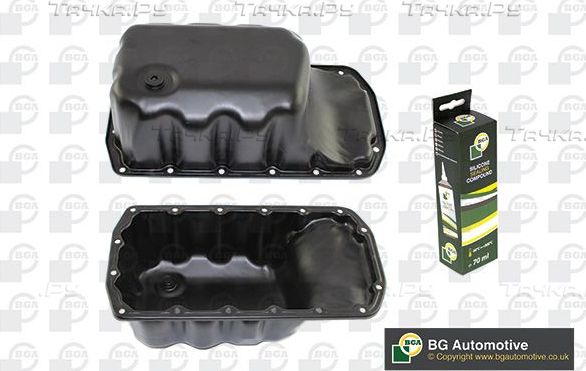Масляный поддон картера двигателя BGA для Peugeot 3008 I 2009-2016. Артикул SP6702