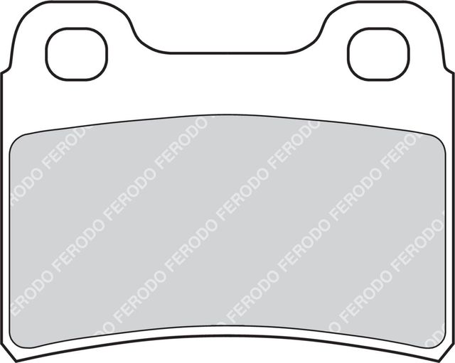 Тормозные колодки Ferodo Premier задние для Kia Sephia I 1993-1997. Артикул FDB772