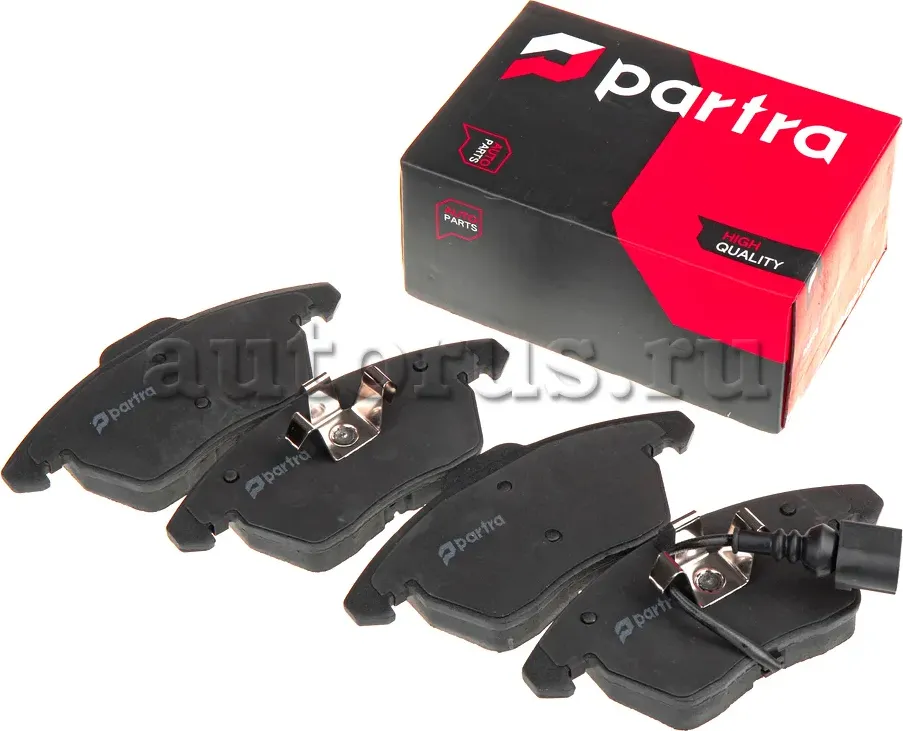 Колодки тормозные дисковые | перед прав/лев | (Partra). Артикул BP6072
