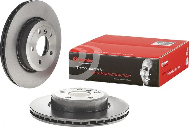Тормозной диск Brembo UV Coated передний для BMW X3 I (E83) 2003-2011. Артикул 09.9581.11