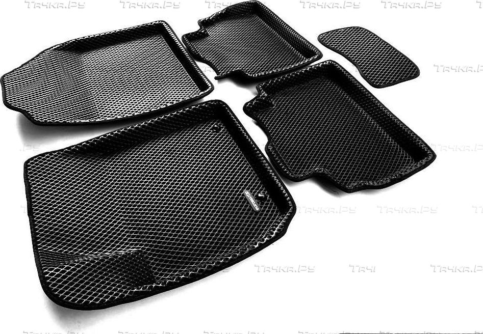 Коврики Euromat 3D EVA для салона Kia Soul III SK 2019-2026. Артикул EM3DEVA-002907