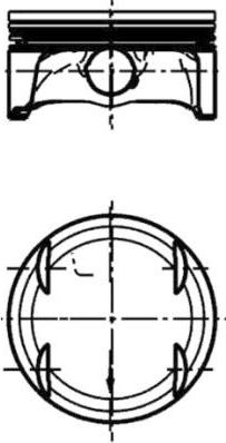 Поршневая группа Kolbenschmidt. Артикул 91359960