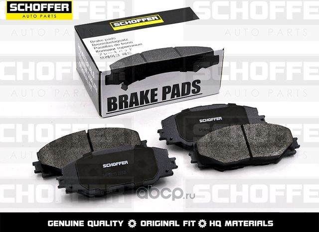 Колодки тормозные передние TOYOTA RAV4 05- (Schoffer). Артикул SHF23070