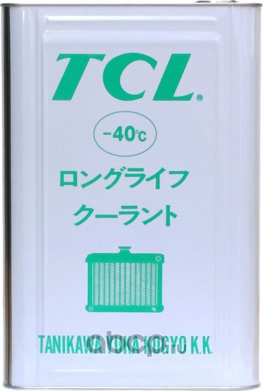 LLC00871_Антифриз TCL LLC 40C зеленый - 18 л TCL. Артикул LLC00871